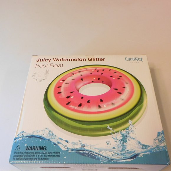 Watermelon Pool Float Brand New, Never Used - Picture 3 of 3